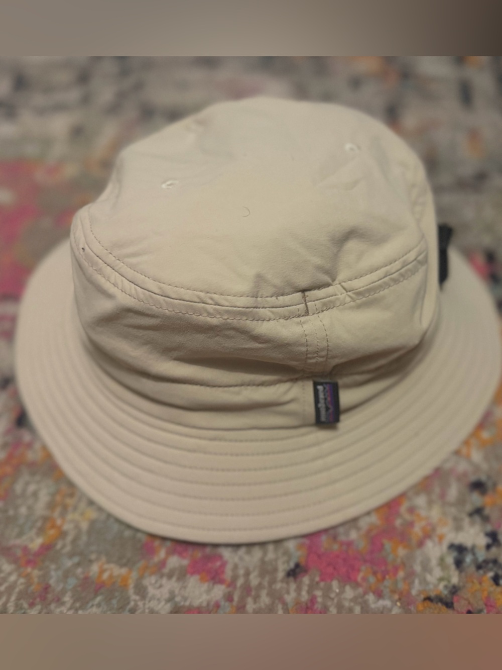 Patagonia Surf Brimmer Cream/Tan Bucket Hat